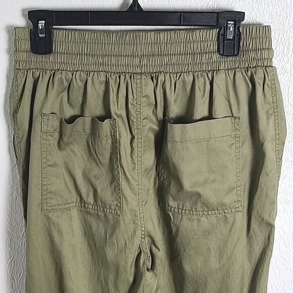 A New Day Olive Green Ankle Joggers, Size Medium - Picture 7 of 9
